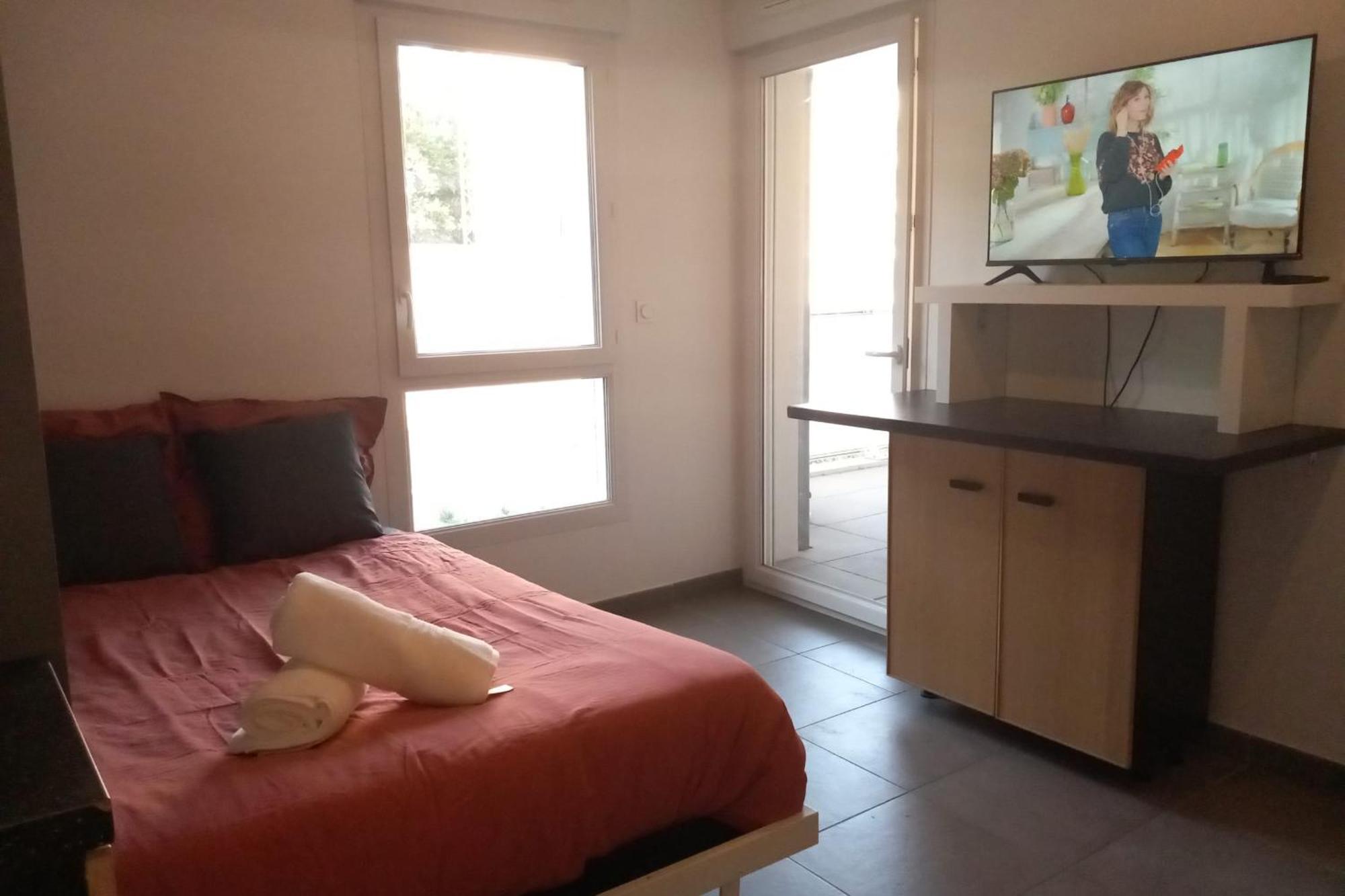 69A - Cosy Studio Ideally Located Lyon Gerland Eksteriør bilde